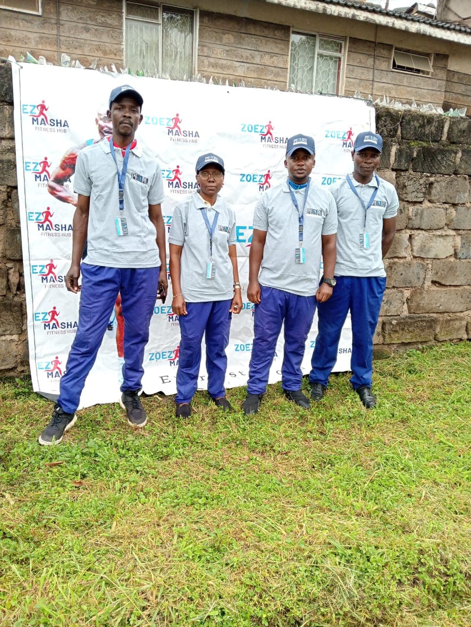 Pearl ECO Solutions team assembled on site