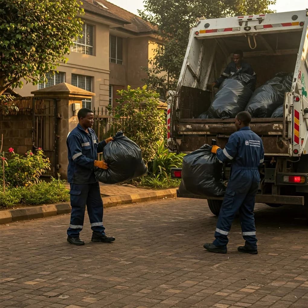 Pearl ECO Solutions waste management vehicle